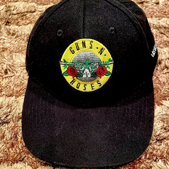 Guns N' Roses Las Vegas Nevada 2016 VIP Baseball Hat Logo GNR 4/8 & 4/9/2016 Cap - Picture 1 of 7
